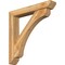 Ekena Millwork Legacy Slat Rough Sawn Bracket w/ Offset Brace, Western Red Cedar, 6"W x 36"D x 36"H BKT0604X36X36LEC06RWR - alternate 1
